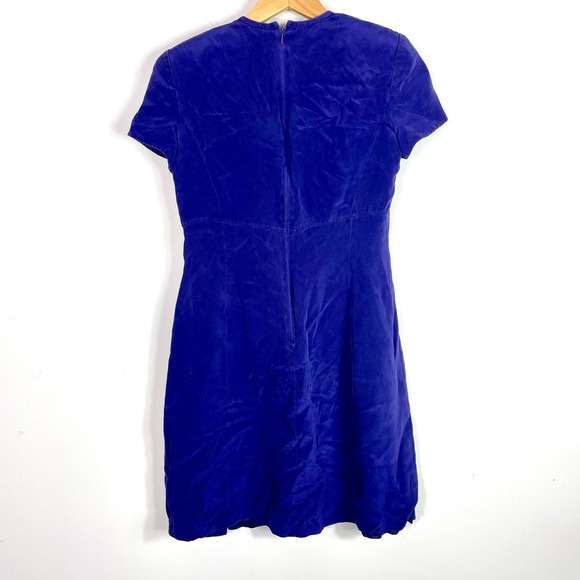 90s purple mini dress - Picture 4 of 4